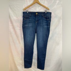 ‘16 Inch’ Waist Blue Jeans /Democracy Brand/ “Ab” Solution